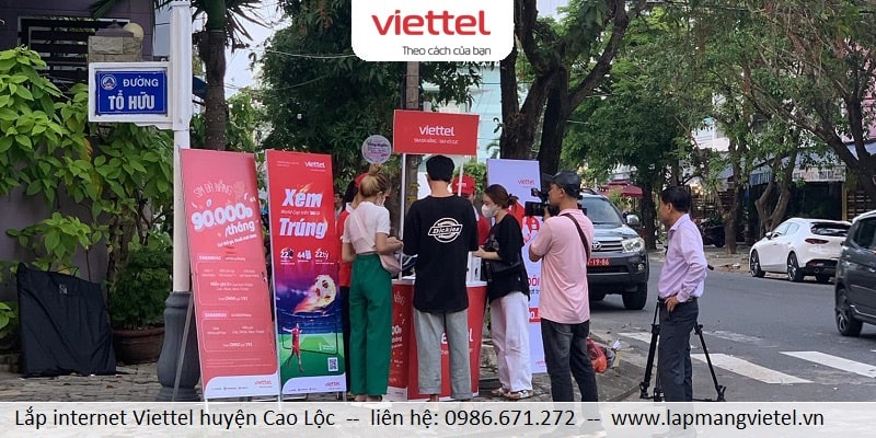 Lắp internet Viettel huyện Cao Lộc