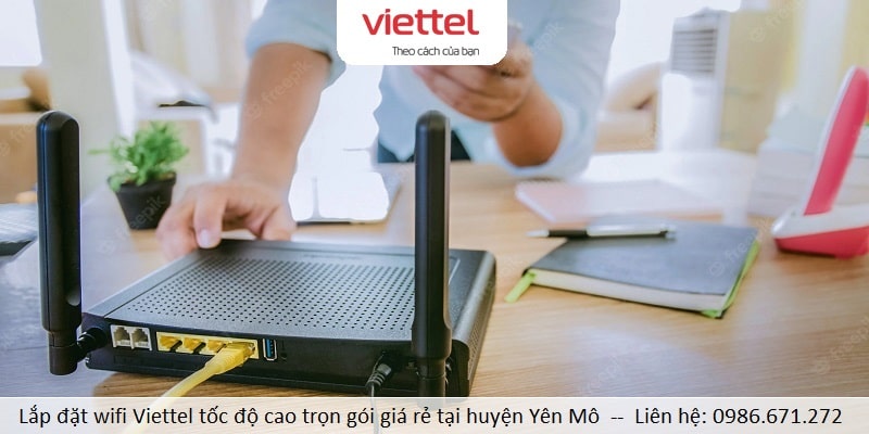 Lắp wifi Viettel Yên Mô