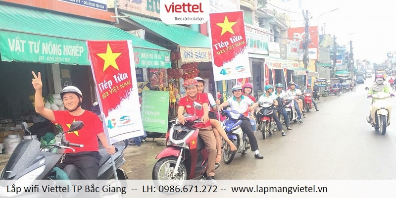 Lắp wifi Viettel TP Bắc Giang