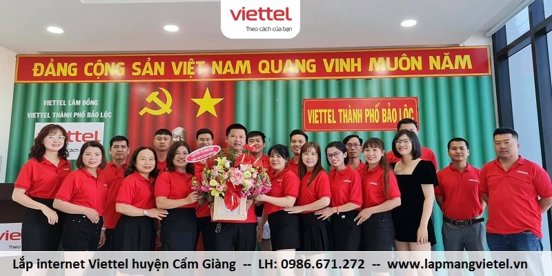 Lắp internet Viettel huyện Cẩm Giàng