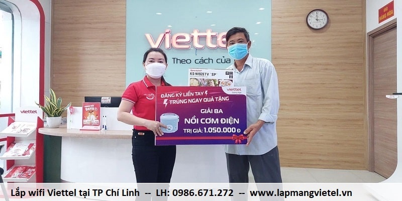 Lắp wifi Viettel TP Chí Linh