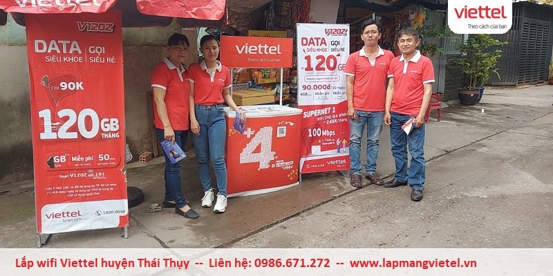 Lắp wifi Viettel huyện Thái Thụy