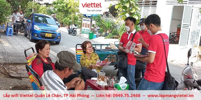 Lắp wifi Viettel Quận Lê Chân