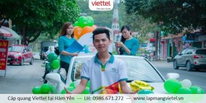 Cáp quang Viettel Hàm Yên