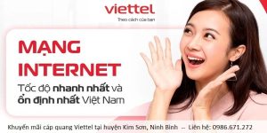 Cáp quang Viettel Kim Sơn