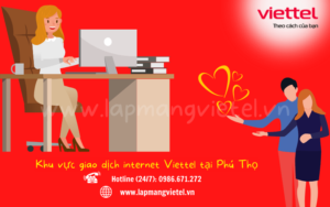 lắp internet Viettel tại Phú Thọ