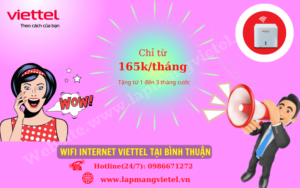 lắp mạng Viettel tại Bình Thuận