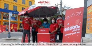 Lắp mạng Viettel Đình Lập