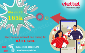 lắp mạng viettel tại bắc giang