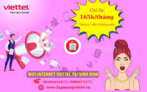 lắp mạng viettel tại bình định