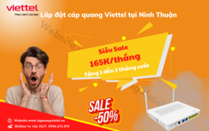 lắp mạng viettel tại Ninh Thuận