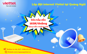 lắp mạng viettel tại Quảng Ngãi