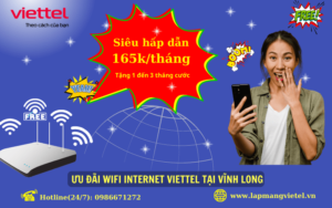 lắp mạng viettel tại Vĩnh Long