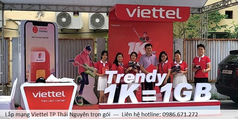 Lắp mạng Viettel TP Thái Nguyên
