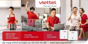 Lắp mạng Viettel Lục Yên