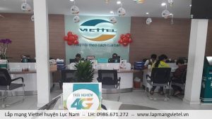 Lắp mạng Viettel huyện Lục Nam