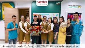 Lắp mạng Viettel huyện Yên Phong