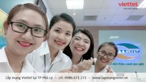 Lắp mạng Viettel TP Phủ Lý