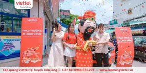 Cáp quang Viettel huyện Tiên Lãng