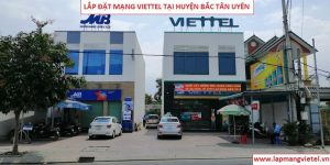 Lắp mạng Viettel Bắc Tân Uyên