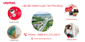 Lắp mạng Viettel Tân Phú Đông