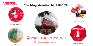 Cửa hàng Viettel Phổ Yên