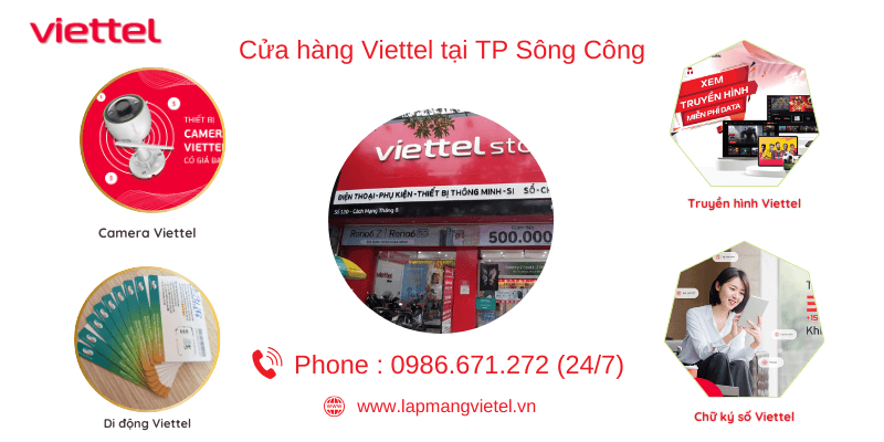 Cửa hàng Viettel TP Sông Công