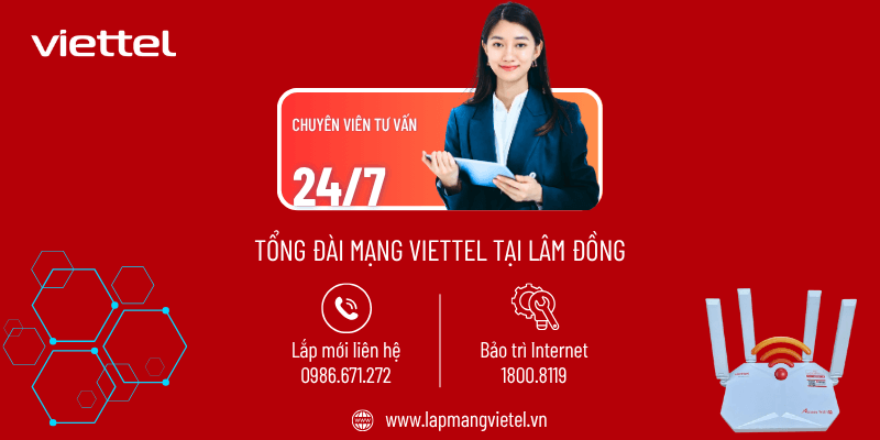 Tổng đài Viettel Lâm Đồng